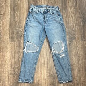 American Eagle Outfitters Blue Boyfriend Jeans Relaxed Fit